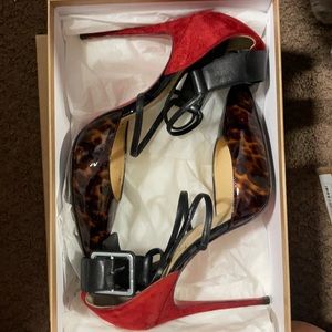 Cheetah print, Sexy Christian Louboutin heels